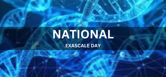 NATIONAL EXASCALE DAY [राष्ट्रीय एक्सास्केल दिवस]